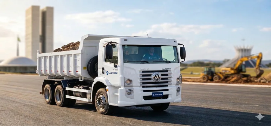 Caminhão basculante Santorini All Terrain em Brasília